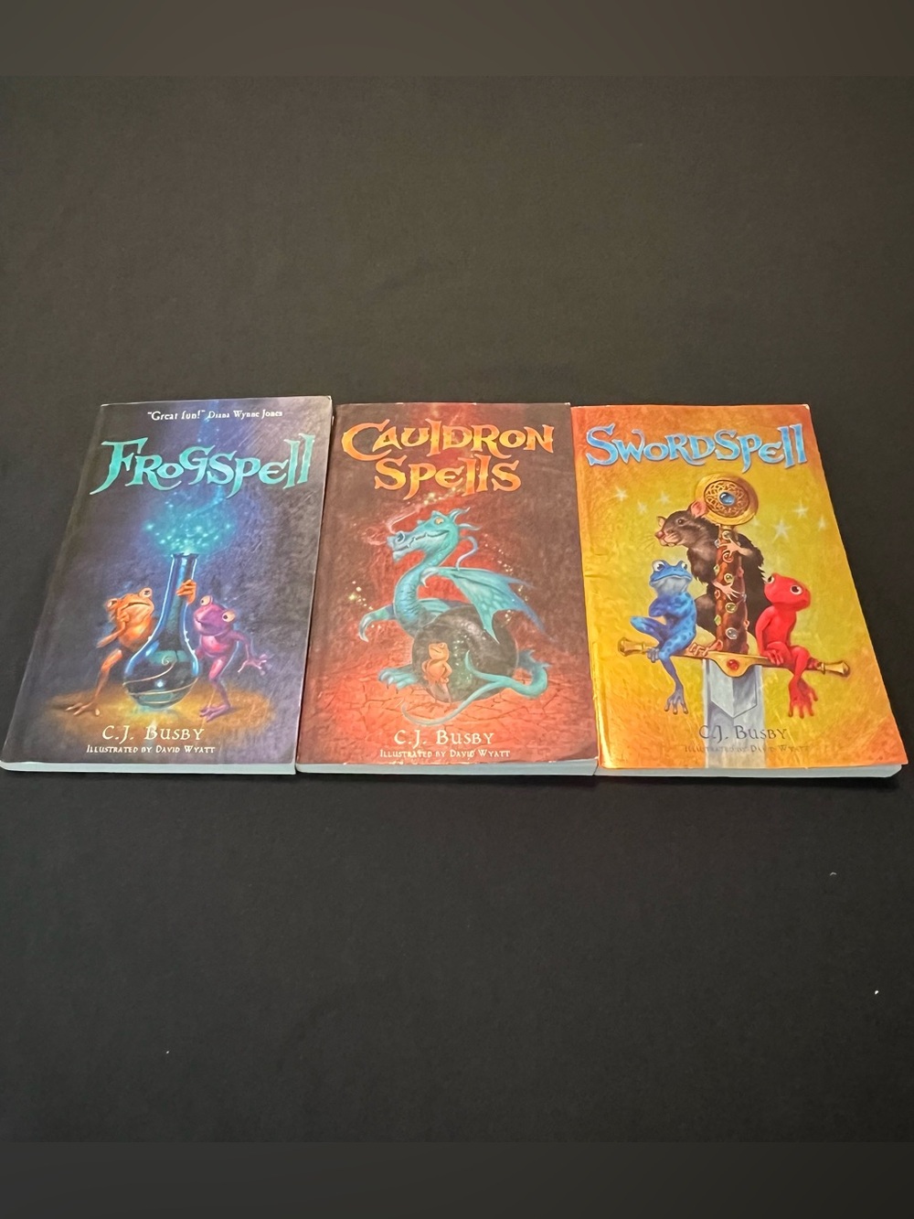 Frogspell Series Books 2-4 Bundle by C.J. Busby - Scholastic First Editions
